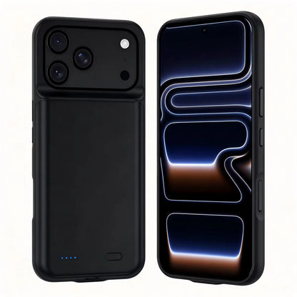 Xilecaly Smart Battery Charger Case for Iphone 18 Pro Max 17 16 Battery Pack Power Bank External Charging Cover for Iphone 17E